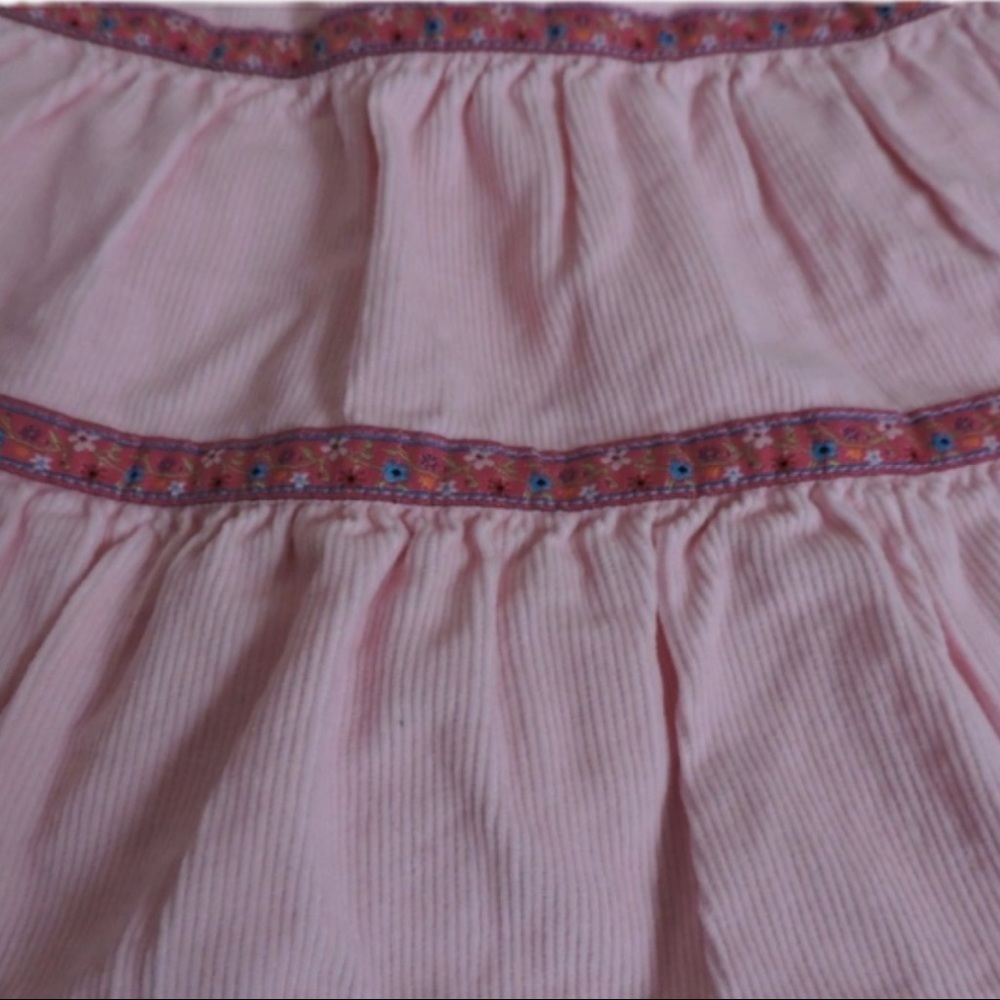 Hanna Andersson Pink Corduroy Skirt Size 80 18-24M - Picture 2 of 5